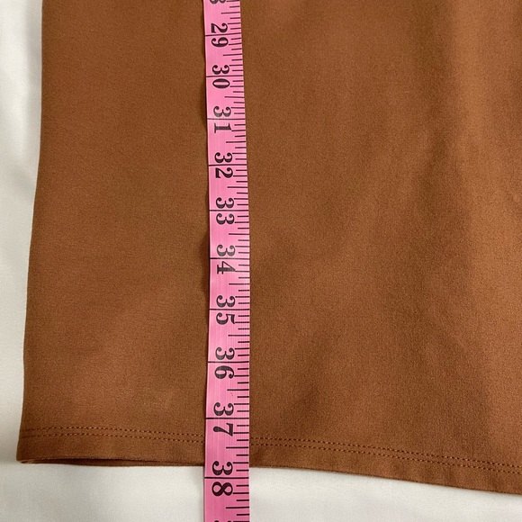 Fashion Nova Pencil Slit Body cone Midi Dress Browen Size L - Picture 9 of 12